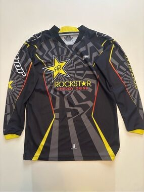 Thor rockstar energy drink motocross kid racing long sleeve Y2K all over print